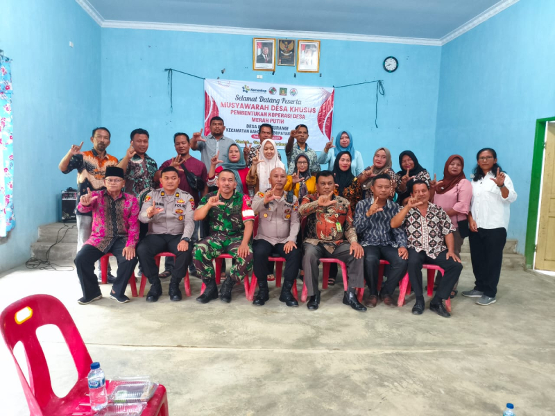 PEMBENTUKAN KOPERASI MERAH PUTIH DESA PERKEBUNAN TURANGI